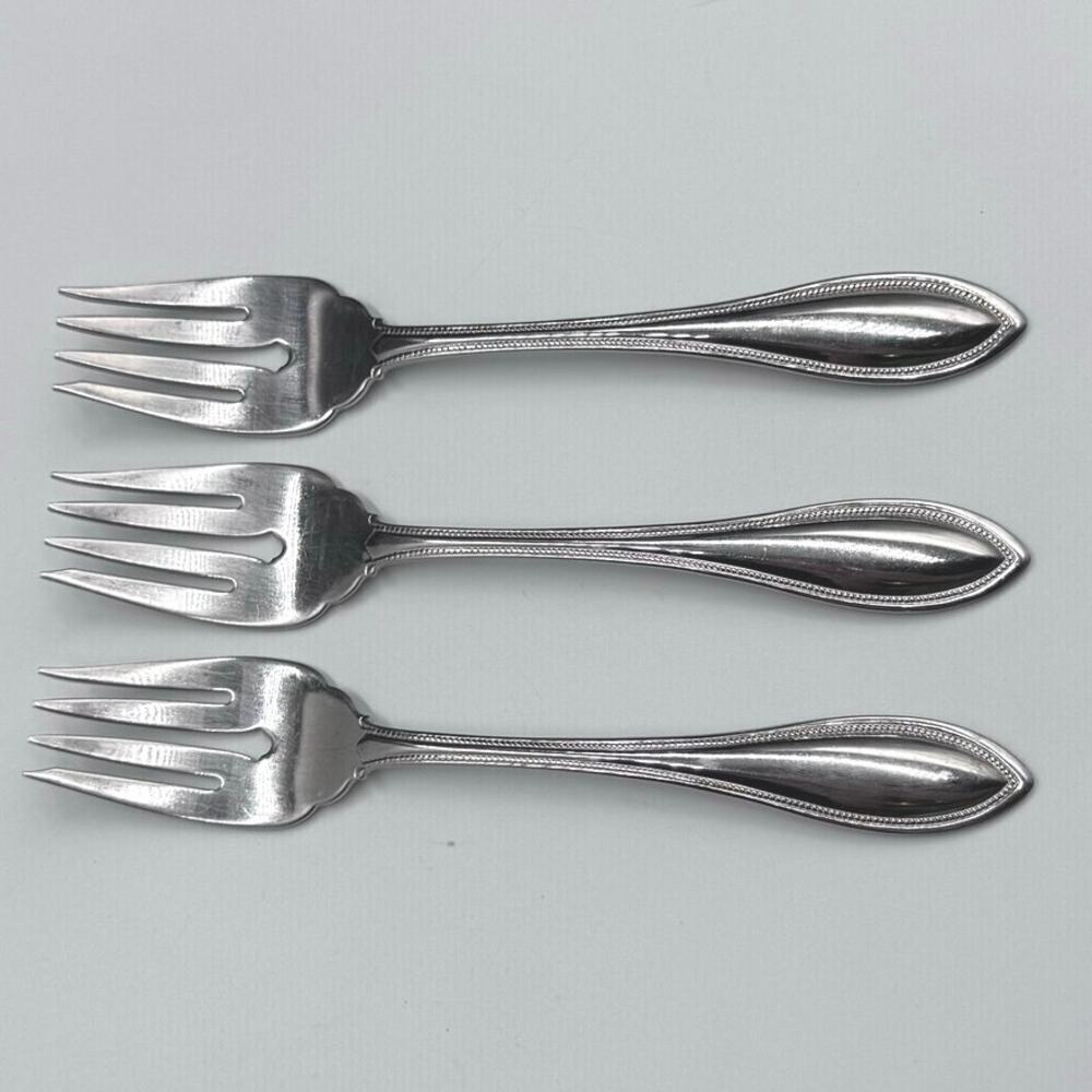 Oneida Arbor American Harmony pattern salad forks-Lot of 3
